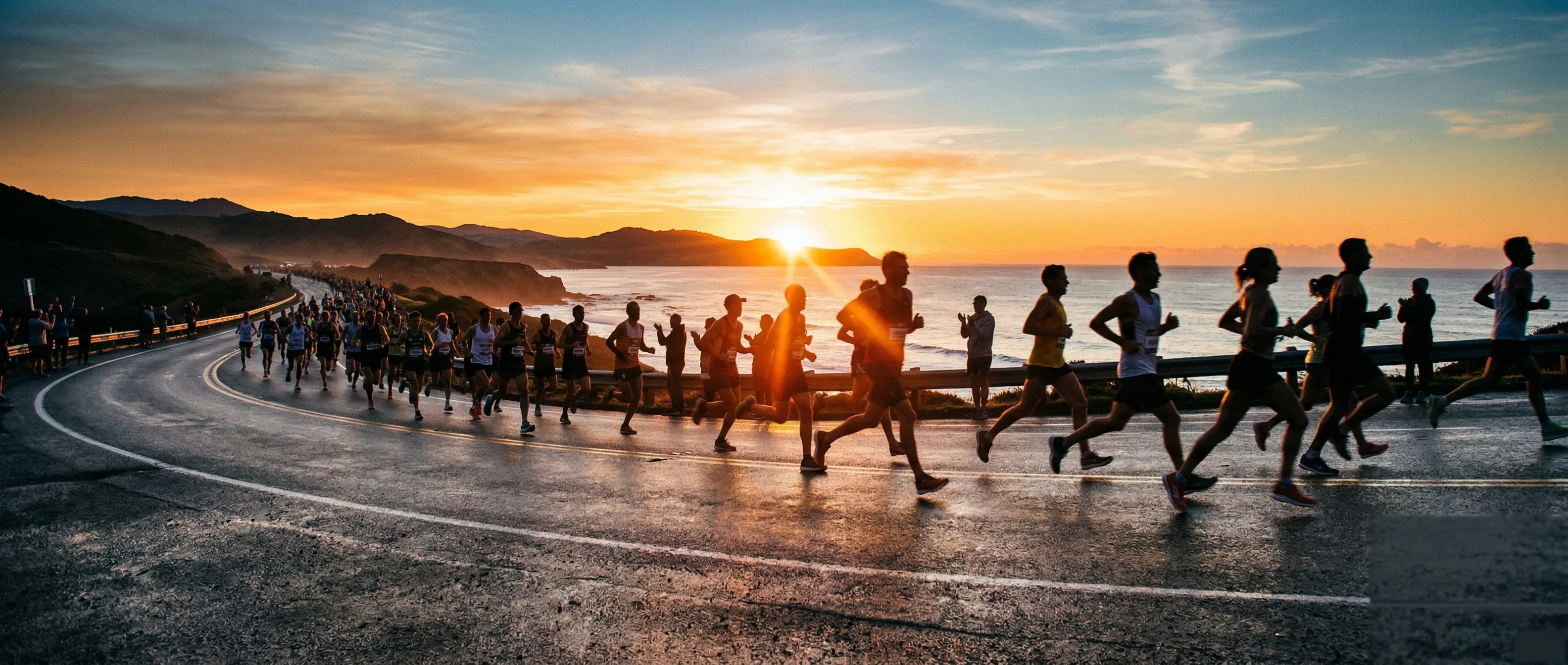 マラソンランナーが走るイメージ